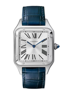 Santos-Dumont 38mm stainless steel & alligator watch