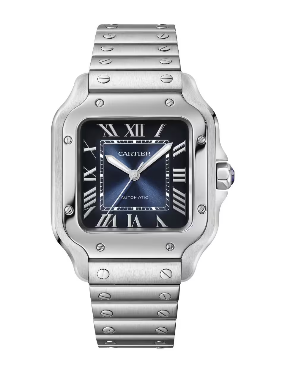 Stainless Steel Case and Blue Dial Watch