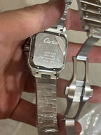 Large Automatic Green Dial Watch