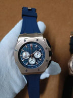 Royal Oak Chronograph 41mm White Dial Watch