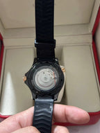 Diver 300M 43.5 mm, Black Ceramic on Rubber Strap Watch