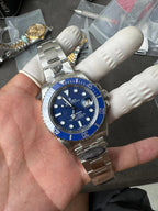 Submariner White Gold Case With Blue Dial 40mm