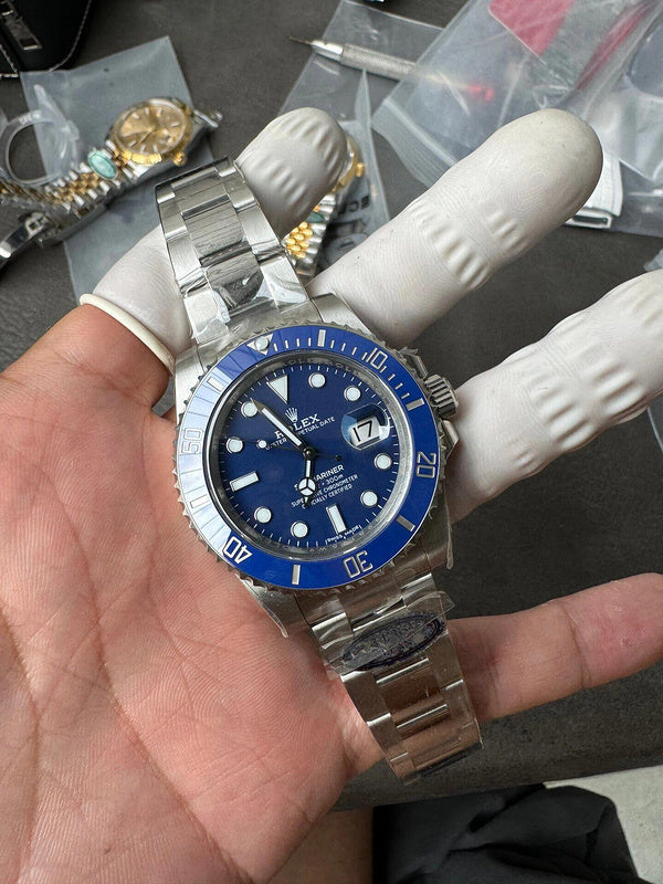 Submariner White Gold Case With Blue Dial 40mm