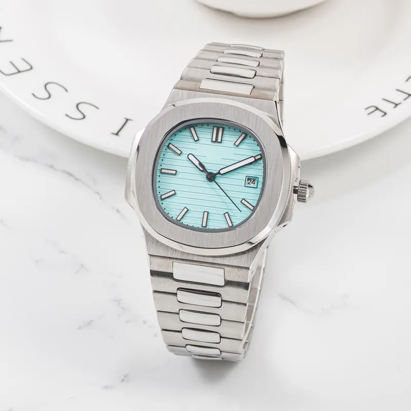 Pagani Design PD1728 Tiffany Blue Dial & Stainless Steel Strap Watch