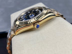 Yellow Gold With Black Onyx Dial Watch