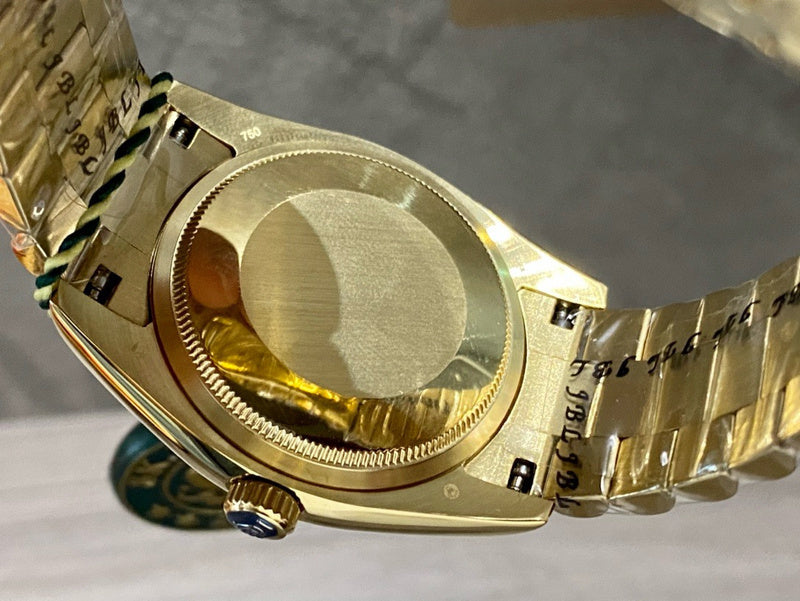 Day-Date Green Ombré Diamond Dial Yellow Gold 36mm