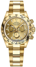 Cosmograph Daytona 116508 Yellow Gold With Champagne Dial Watch