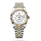 Yellow Gold and Steel Watch