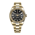 42 mm Yellow Gold Oyster Bracelet Watch