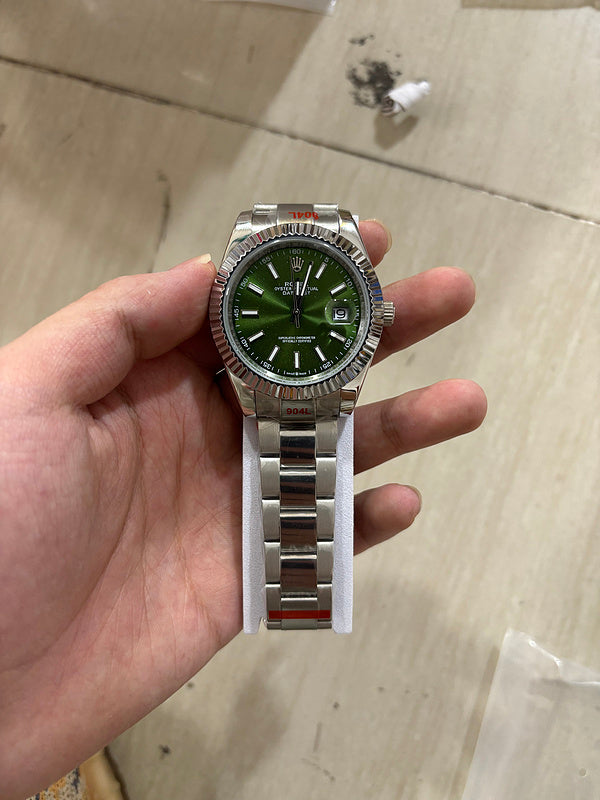 Perpetual Datejust36mm Green Dial Watch