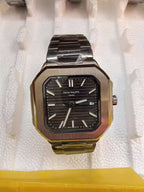 Capitos Dial Men's Black Brown Metal Watch