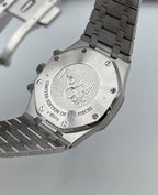Royal Oak Chronograph 41mm White Gold Purple Dial Luxury Watch