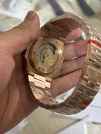 613 Rose Gold Stainless Steel Men's Watch