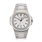White Dial Stainless Steel Luxury Watch