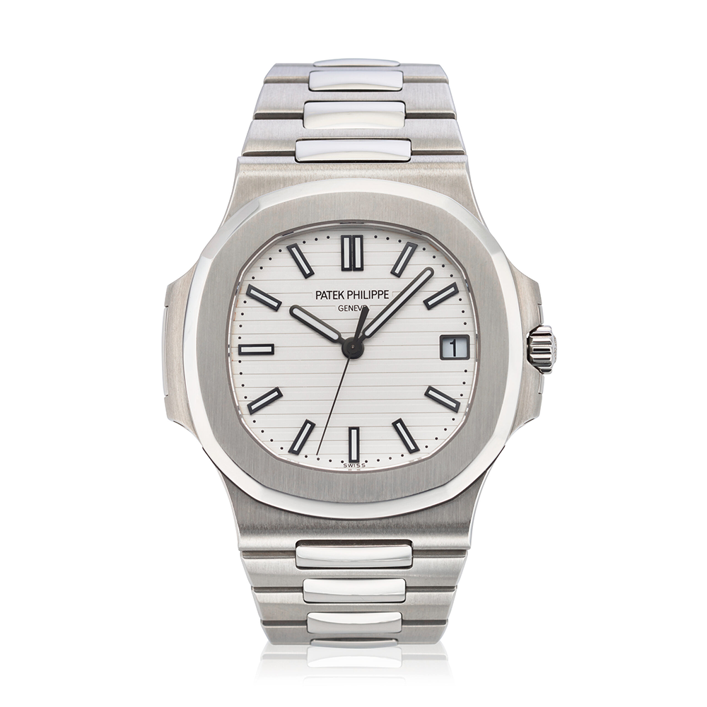 White Dial Stainless Steel Luxury Watch