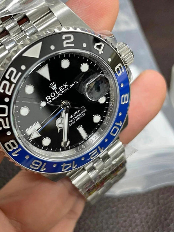 GMT-Master II Batman 40 mm Steel with Black Dial