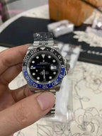 GMT-Master II Batman 40 mm Steel with Black Dial