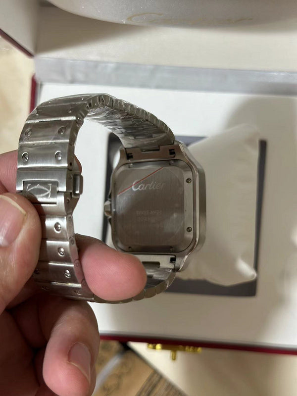 Stainless Steel With Green Dial Watch