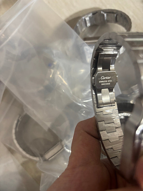 Stainless Steel Case and Blue Dial Watch