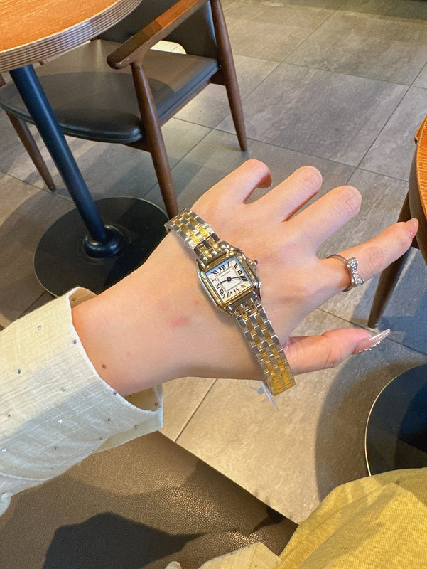 Two-Tone Luxury Bracelet Watch