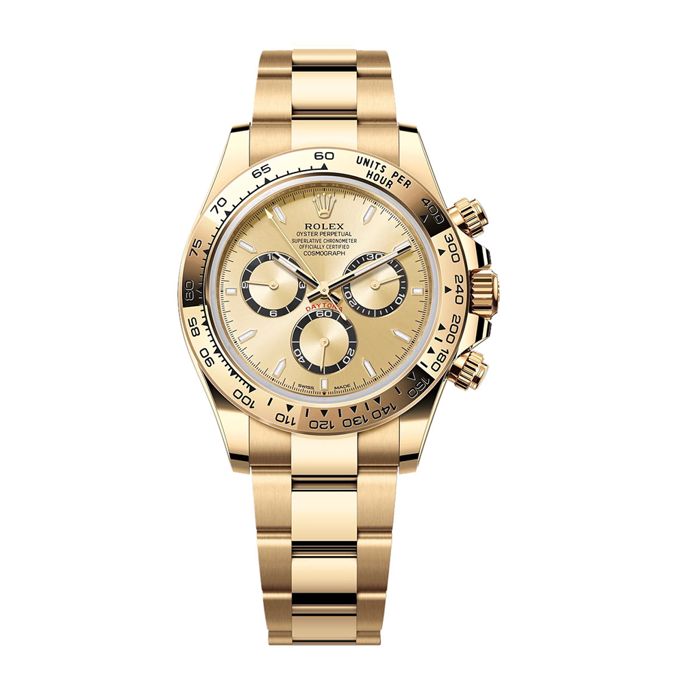 Cosmograph Daytona 40mm Yellow Gold 126508 With Champagne Dial Watch