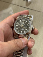 Slate Diamonds Dial Watch