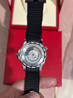 Diver Chronometer with White Dial & Black Ceramic Bezel Watch