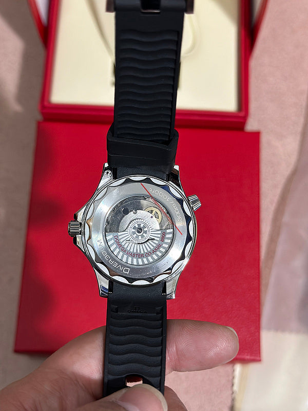 Diver Chronometer with White Dial & Black Ceramic Bezel Watch