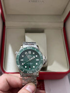 Diver 300M 42 mm Polished Green Ceramic Bezel & Dial Watch