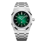 Jumbo Extra-Thin Green Dial Watch