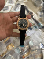 Luxury 40mm Rose Gold Sports Elegance Watch