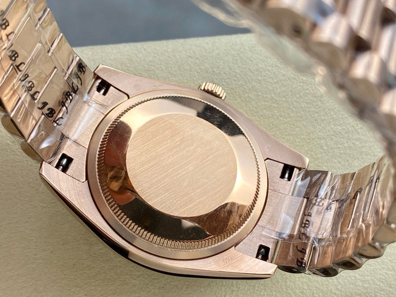 Day-Date 36 mm Everose Gold Brown Graduated Diamond Watch