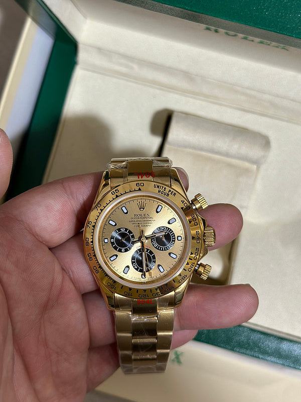 Cosmograph Daytona 40mm Yellow Gold 126508 With Champagne Dial Watch
