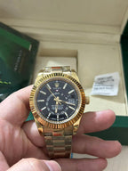 42 mm Yellow Gold Oyster Bracelet Watch