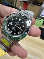 GMT-Master II 40 mm with a Black & Green Cerachrom