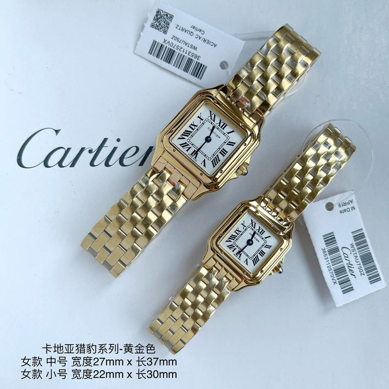 Mini Triple Loop Gold Quartz watch