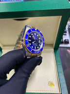 Submariner Date Two-Tone Stainless Steel/Yellow Gold 41mm Rolesor Blue Dial Watch