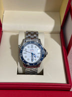 42mm Stainless Steel With Blue Ceramic Bezel & Dial Watch