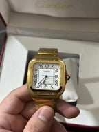 39.8mm Yellow Gold Case With Matching Gold Bracelet Watch
