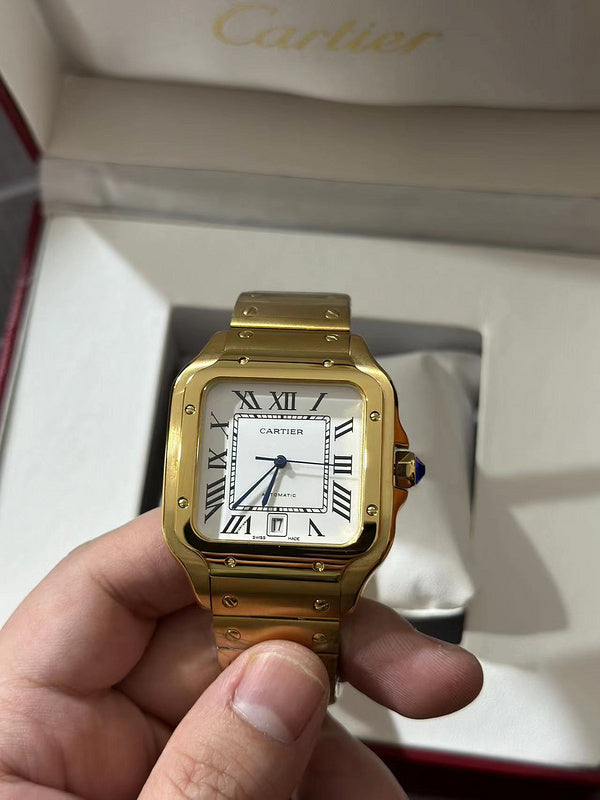 39.8mm Yellow Gold Case With Matching Gold Bracelet Watch