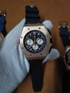 Royal Oak Chronograph 41mm White Dial Watch