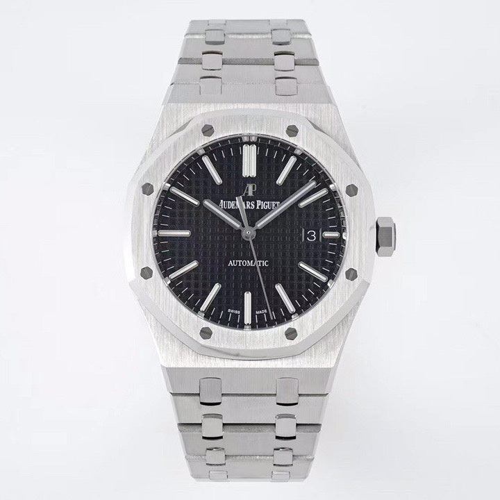 Black Dial with "Grande Tapisserie" Pattern Watch