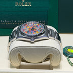 Oystersteel Luxury Oyster Perpetual Watch – Multicoloured Jubilee Dial 36mm (2026)