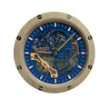 Premium Skeletonized Luxury Blue Dial Watch