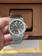 Stainless Steel With Slate Grey Dial Watch