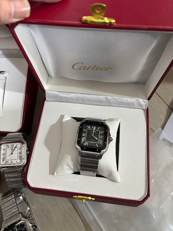 Steel Case With Gray Dial Watch