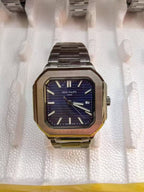 Capitos Dial Men's Black Brown Metal Watch