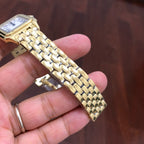Small Silver Dial Diamond Bezel Women's Watch