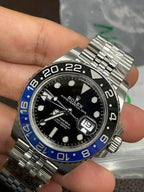 GMT-Master II Batman 40 mm Steel with Black Dial