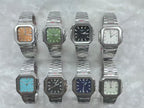 Capitos Dial Men's Black Brown Metal Watch